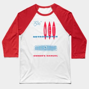 1957 NASH METROPOLITAN - owner's manual Baseball T-Shirt